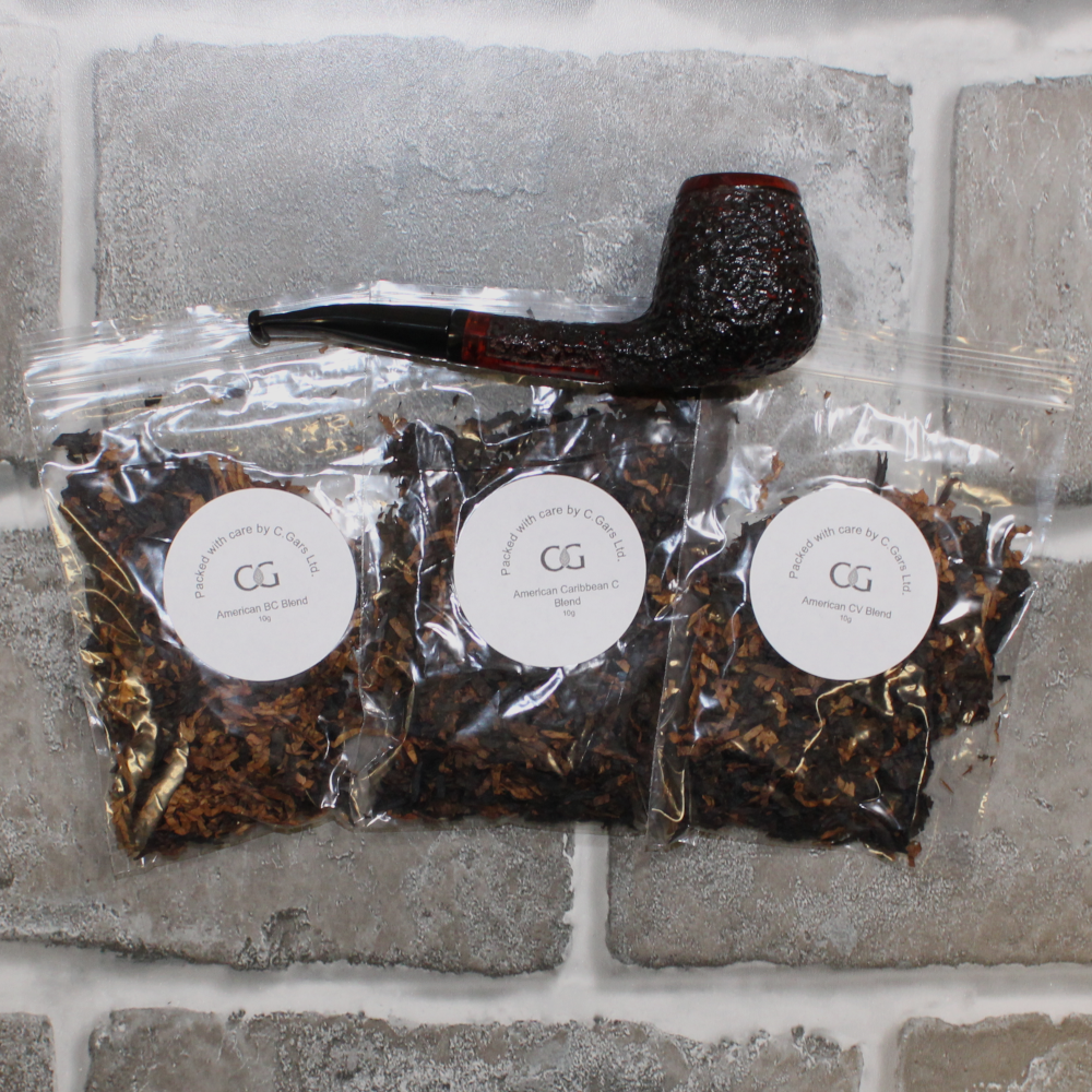 Lucky Dip Pipe and American Blends Pipe Tobacco Sampler - 30g